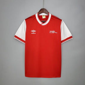 Camisa Arsenal Retrô 1983/1986 Vermelha e Branca | Futmantos - Umbro