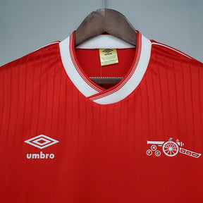 Camisa Arsenal Retrô 1983/1986 Vermelha e Branca | Futmantos - Umbro