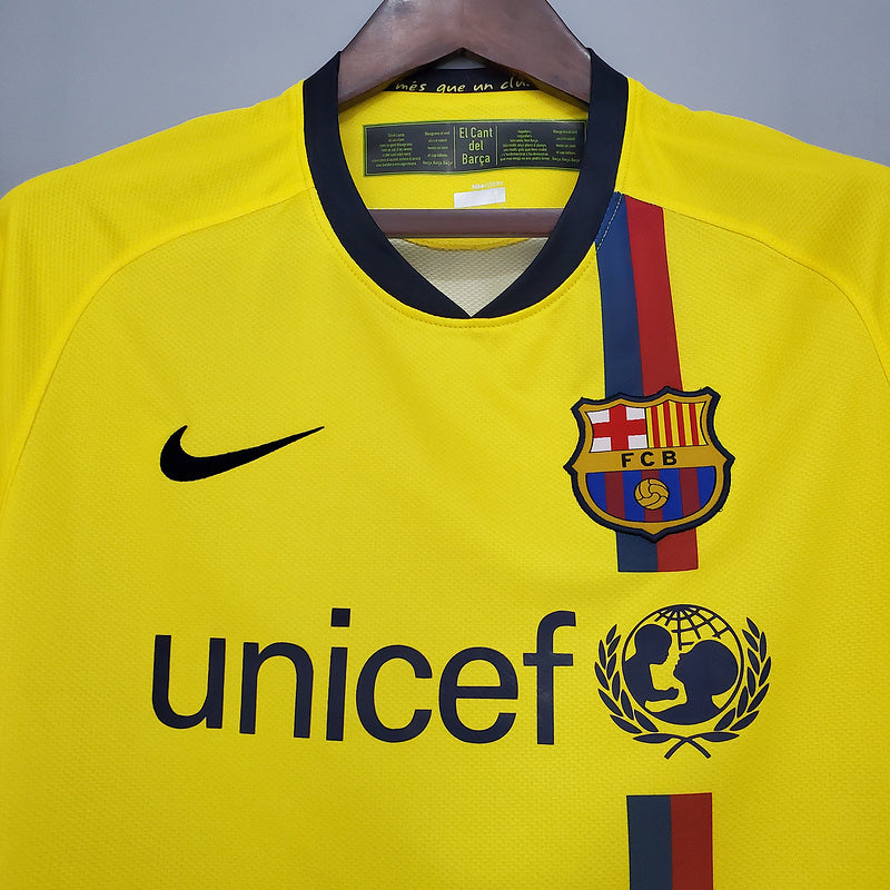 Camisa Barcelona Retrô 2008/2009 Amarela - Nike | Futmantos