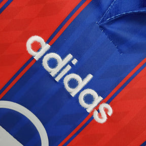 Camisa Bayern de Munique Retrô 1995/1997 Azul e Vermelha - Adidas | Futmantos