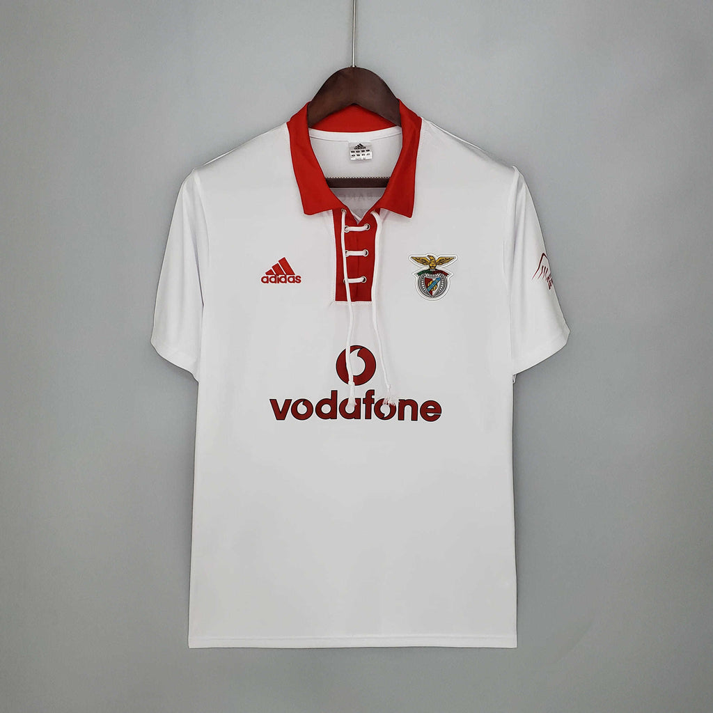 Camisa Benfica Retrô 2004/2005 Branca - Adidas | Futmantos