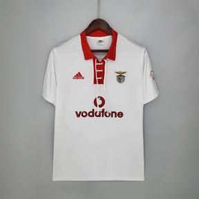 Camisa Benfica Retrô 2004/2005 Branca - Adidas | Futmantos