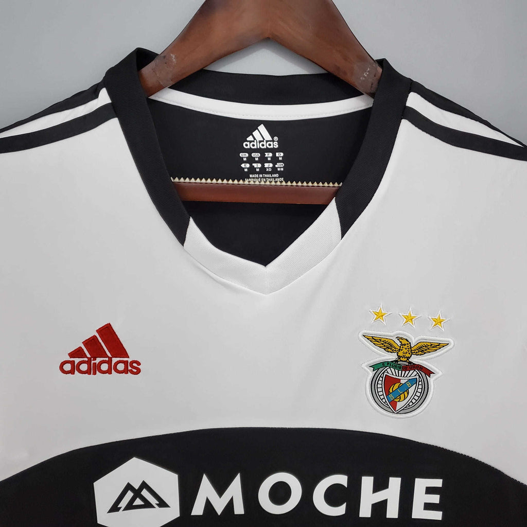 Camisa Benfica Retrô 2013/2014 Preta e Branca - Adidas | Futmantos