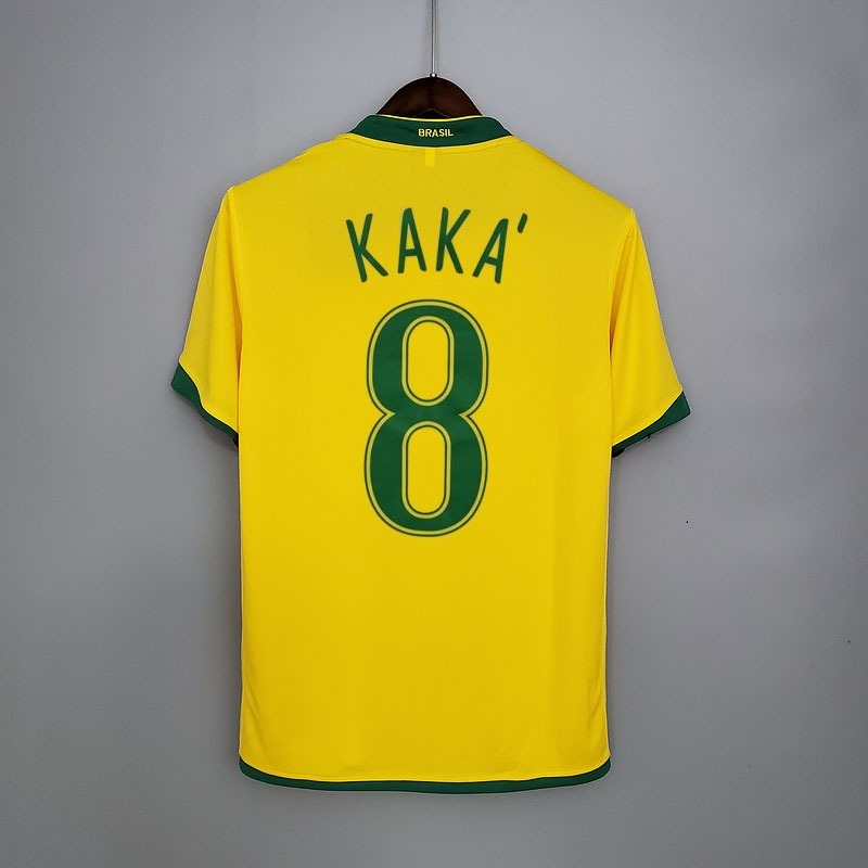 Camisa Seleção Brasileira Retrô 2006 Amarela - Nike | Futmantos