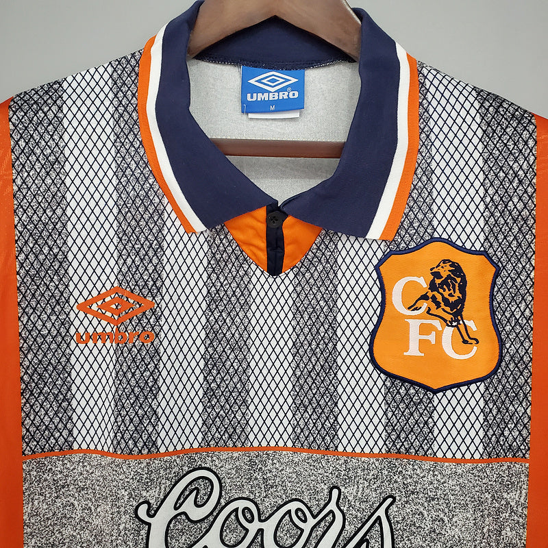 Camisa Chelsea Retrô 1994/1996 Cinza - Umbro | Futmantos