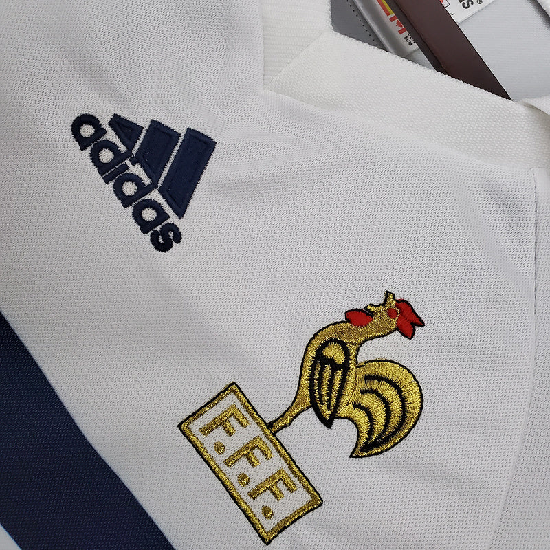 Camisa França Retrô 1998 Branca - Adidas | Futmantos