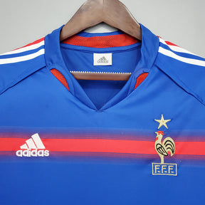 Camisa França Retrô 2004 Azul - Adidas | Futmantos