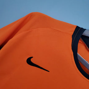 Camisa Holanda Retrô 2002 Laranja - Nike | Futmantos