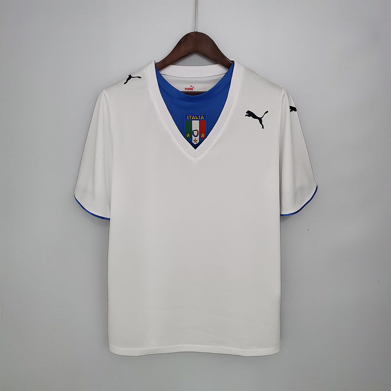 Camisa Itália Retrô 2006 Branca - Puma | Futmantos