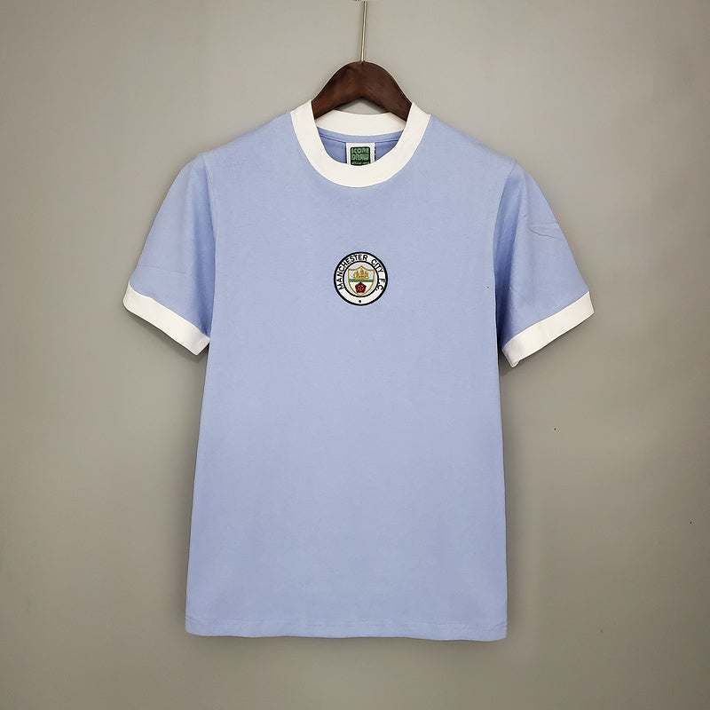 Camisa Manchester City Retrô 1972 Azul | Futmantos