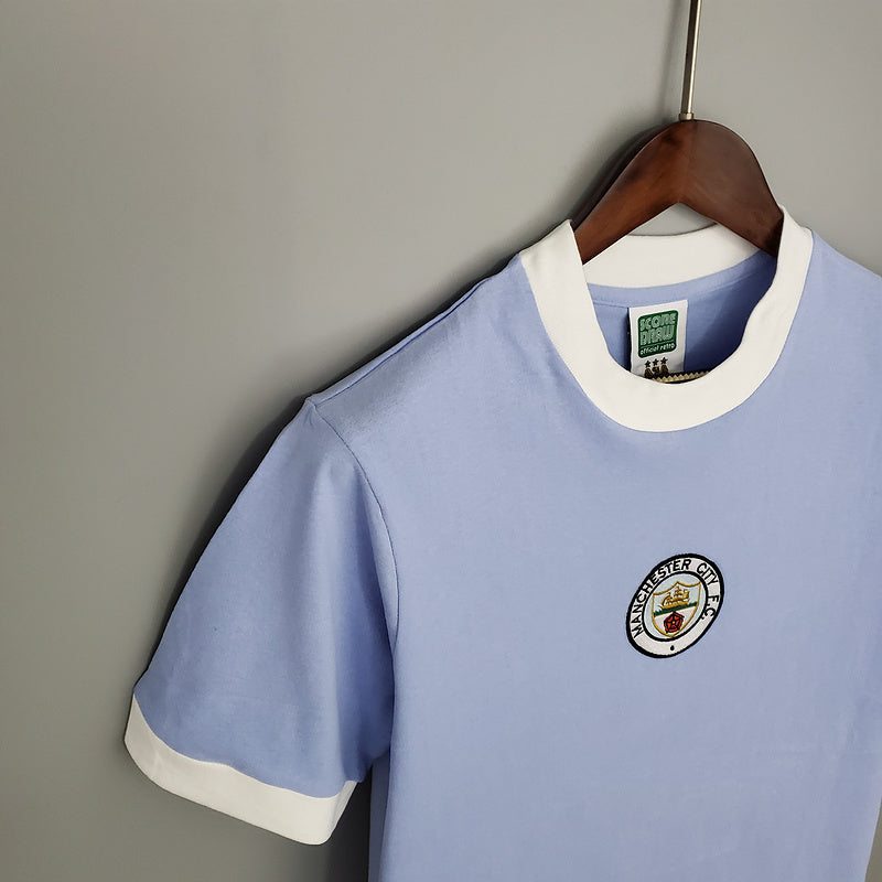 Camisa Manchester City Retrô 1972 Azul | Futmantos