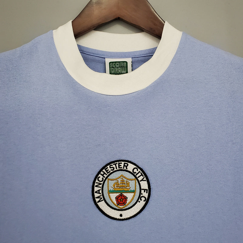 Camisa Manchester City Retrô 1972 Azul | Futmantos