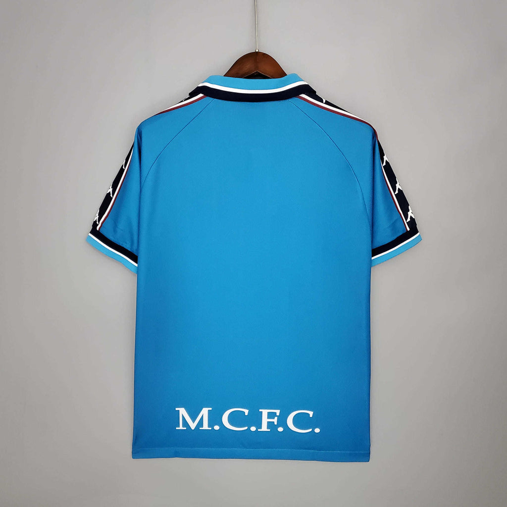 Camisa Manchester City Retrô 1997/1998 Azul - Kappa | Futmantos