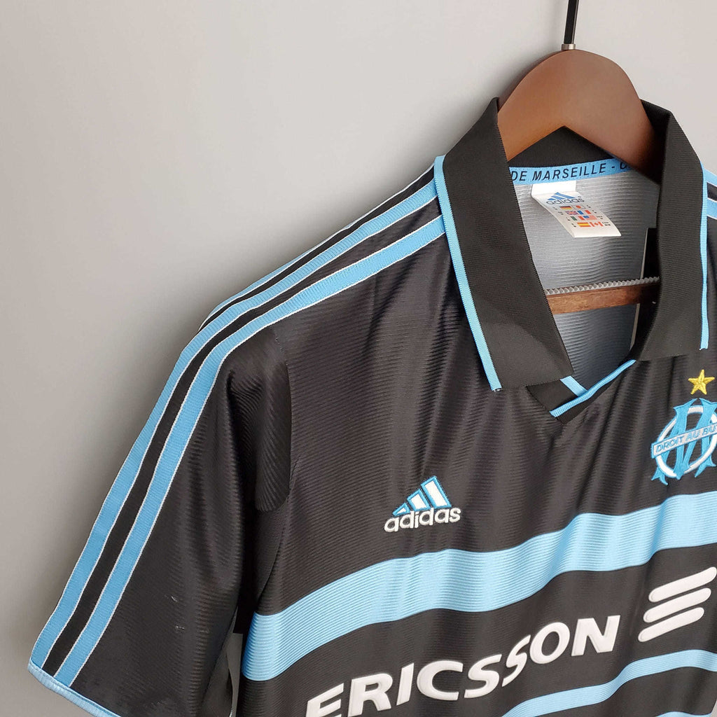 Camisa Marseille Retrô 1999/2000 Preta - Adidas | Futmantos