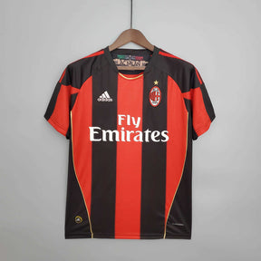 Camisa Milan Retrô 2010/2011 Vermelha e Preta - Adidas | Futmantos