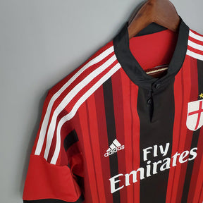 Camisa Milan Retrô 2014/2015 Vermelha e Preta - Adidas | Futmantos