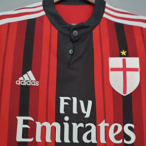 Camisa Milan Retrô 2014/2015 Vermelha e Preta - Adidas | Futmantos