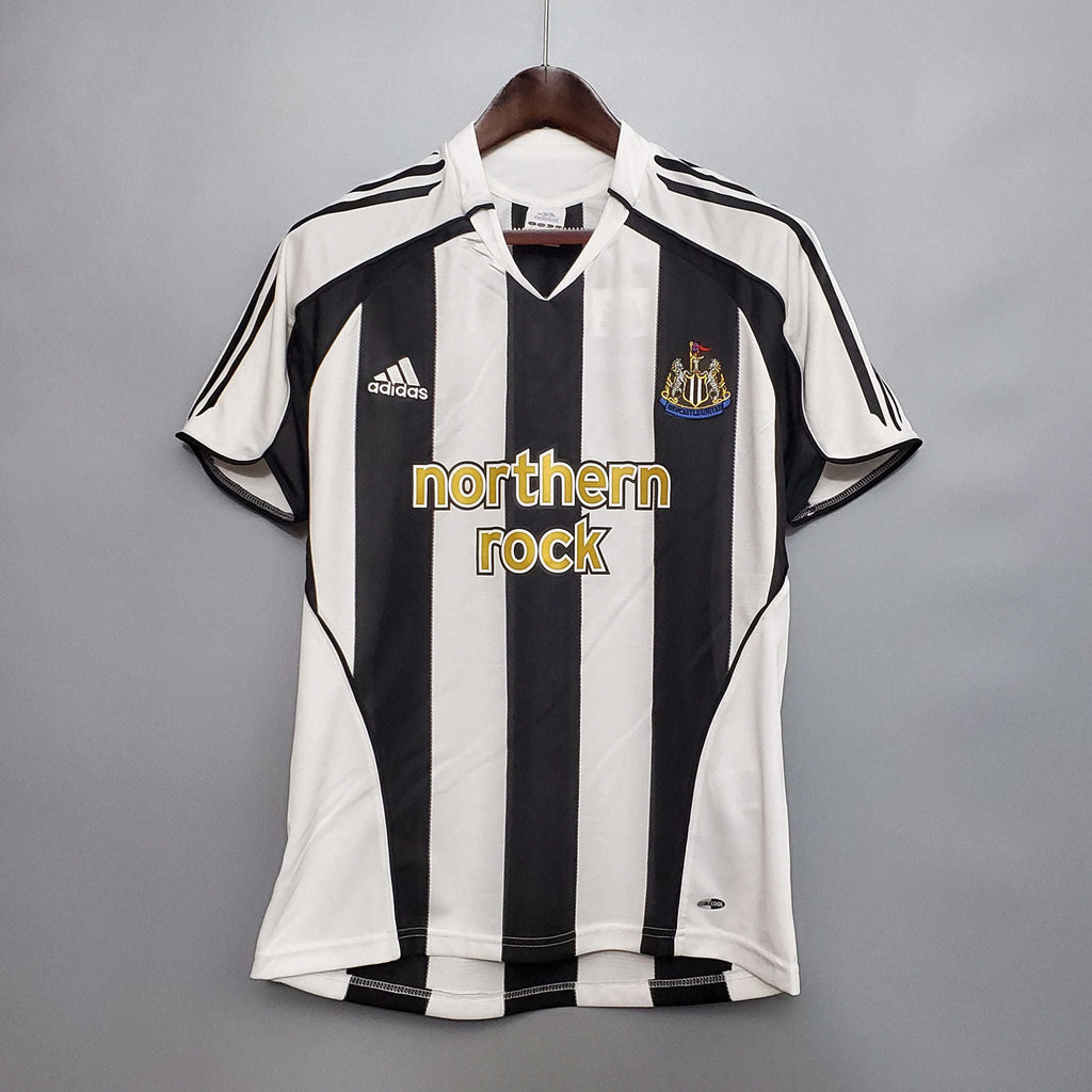 Camisa Newcastle Retrô 2005/2006 Preta e Branca - Adidas | Futmantos