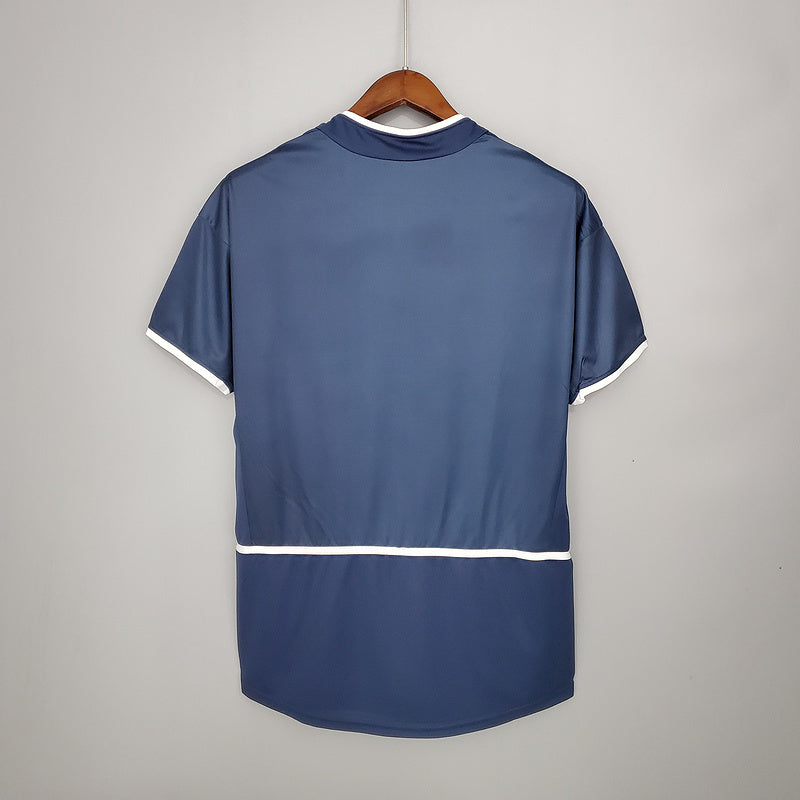 Camisa PSG Retrô 2002/2003 Azul e Vermelha - Nike | Futmantos