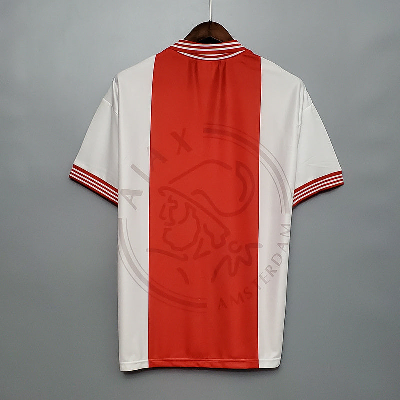 Camisa Ajax Retrô 1995/1996 Vermelha e Branca - Umbro | Futmantos