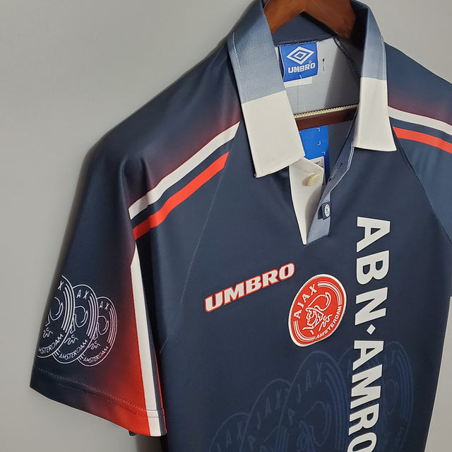 Camisa Ajax Retrô 1997/1998 Azul - Umbro | Futmantos