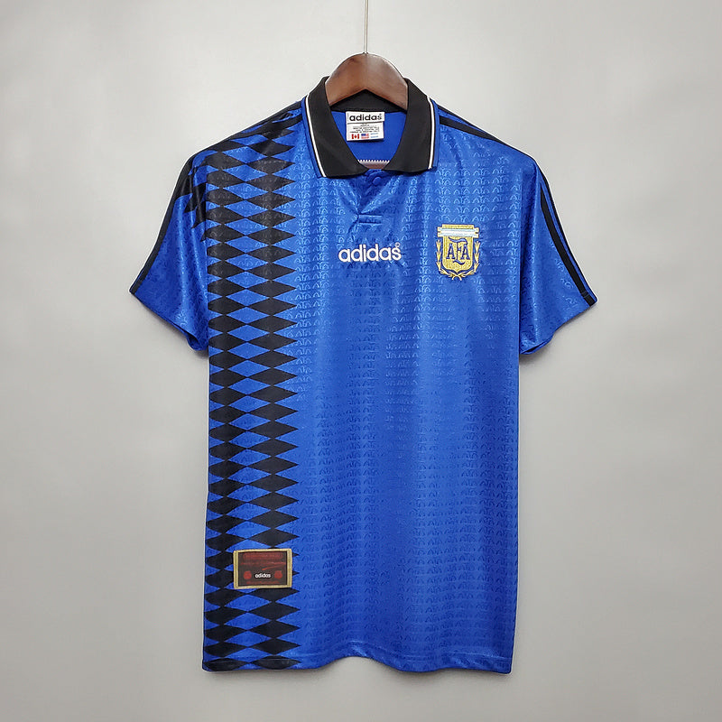 Camisa Seleção Argentina Retrô 1994 Azul - Adidas | Futmantos