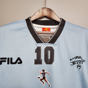 Camisa Seleção Argentina Retrô 2001 Azul e Branca- Fila | Futmantos