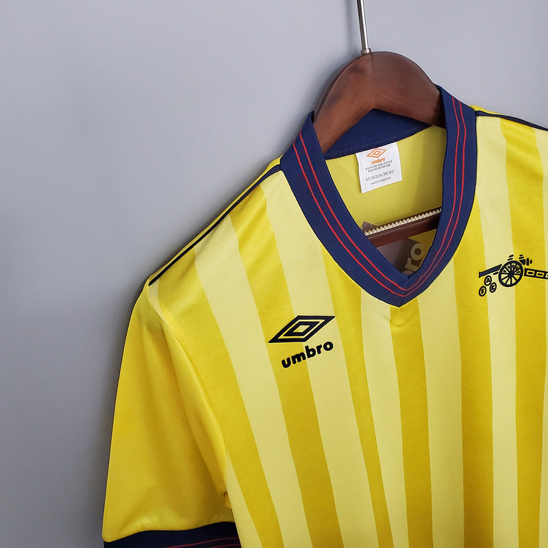 Camisa Arsenal Retrô 1983/1986 Amarela - Umbro | Futmantos