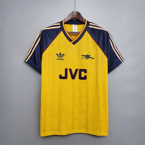 Camisa Arsenal Retrô 1988/1989 Amarela - Adidas | Futmantos