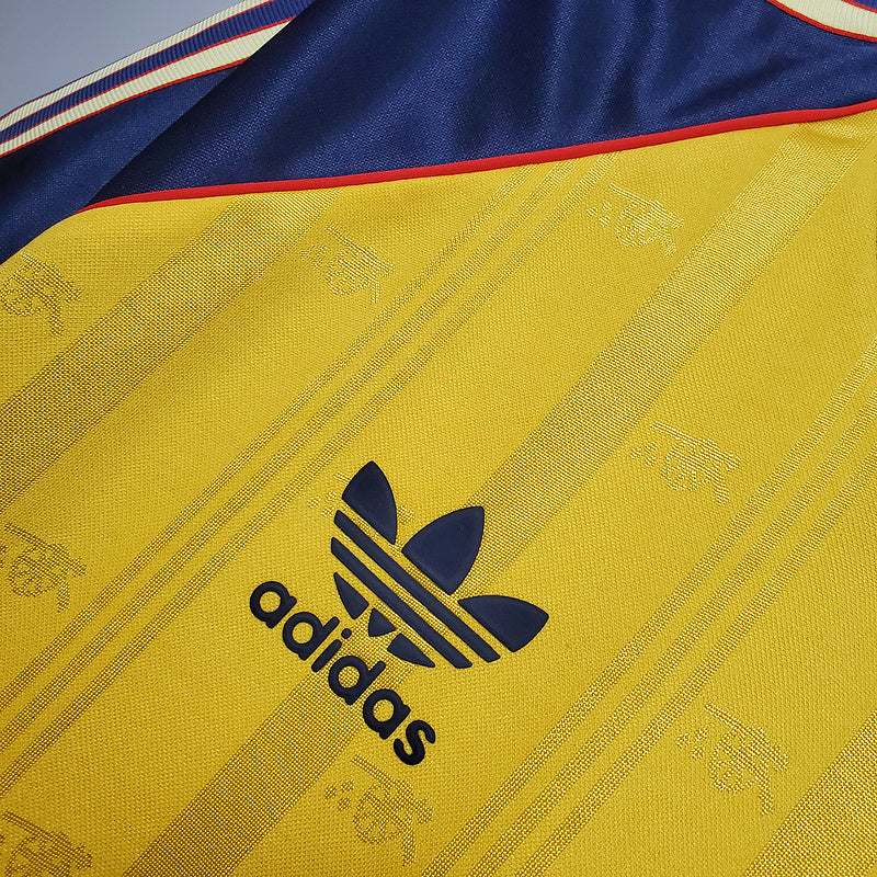 Camisa Arsenal Retrô 1988/1989 Amarela - Adidas | Futmantos