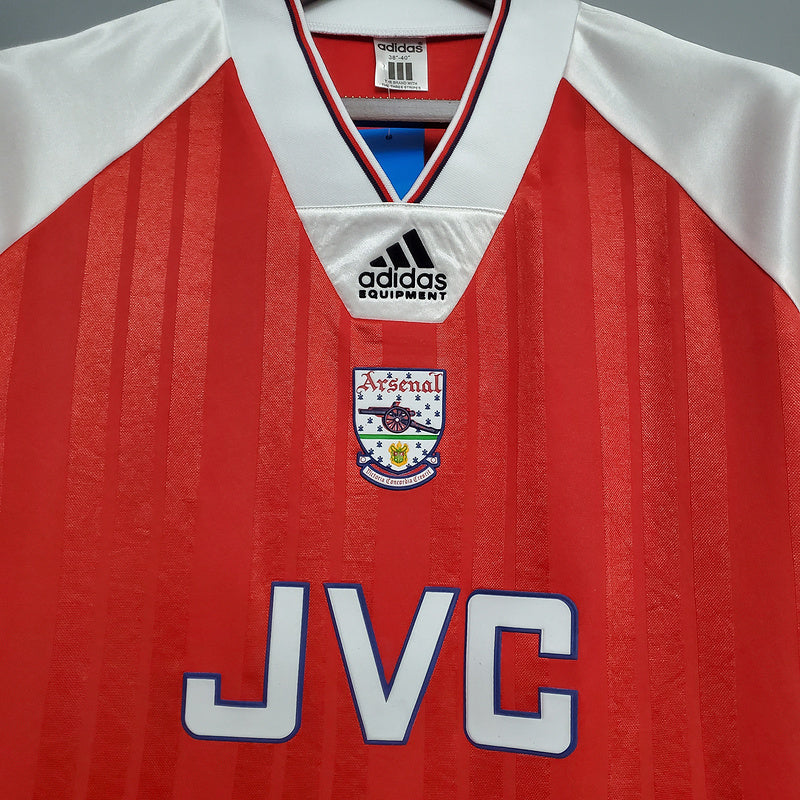 Camisa Arsenal Retrô 1992/1993 Vermelha- Adidas | Futmantos