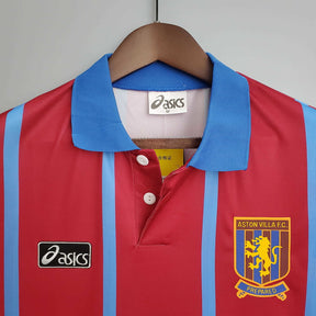 Camisa Aston Villa Retrô 1993/1995 Vermelha - Asics | Futmantos