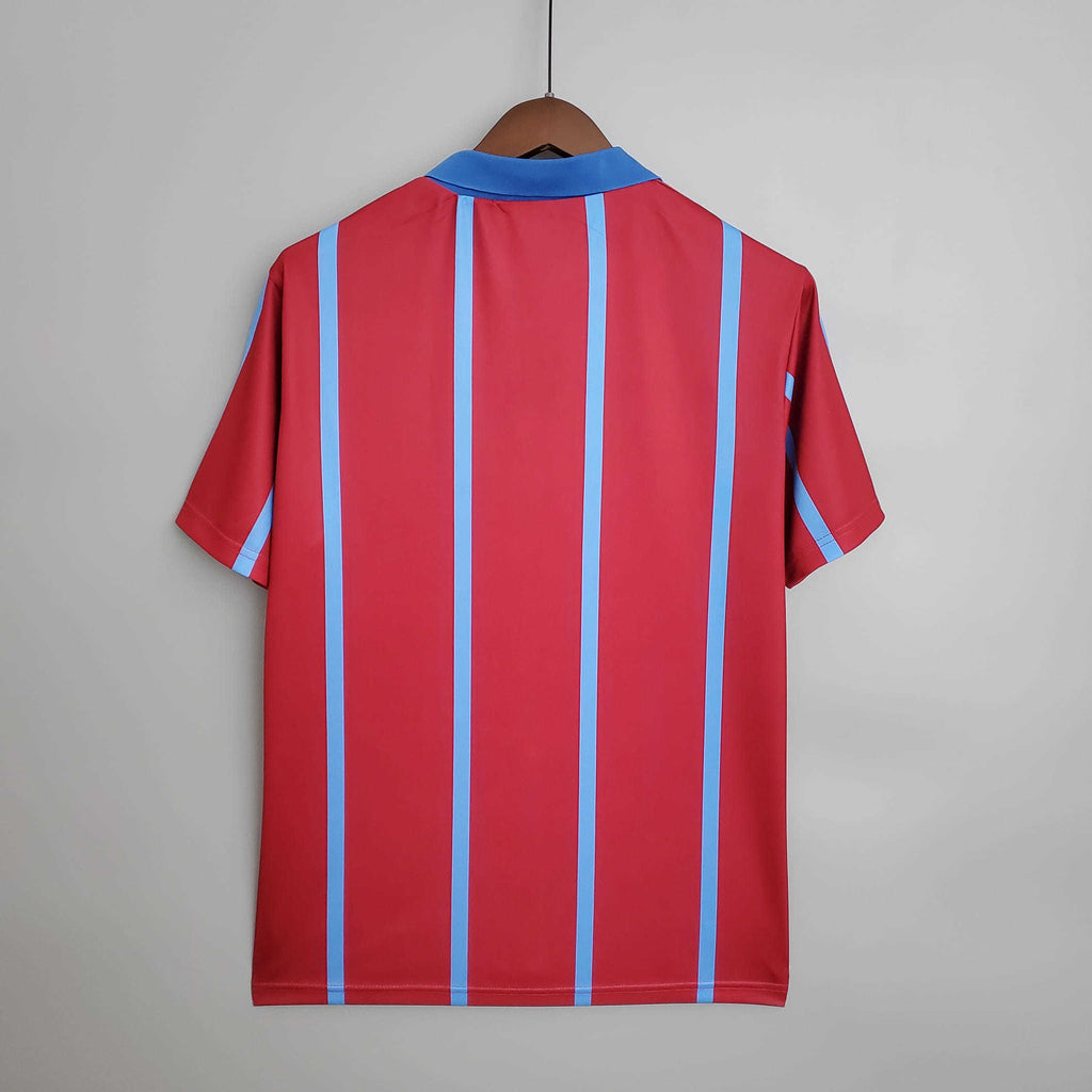 Camisa Aston Villa Retrô 1993/1995 Vermelha - Asics | Futmantos