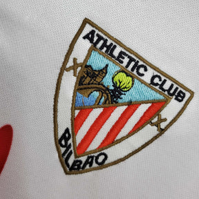 Camisa Athletic Bilbao Retrô 1997/1998 Vermelha e Branca - Kappa | Futmantos