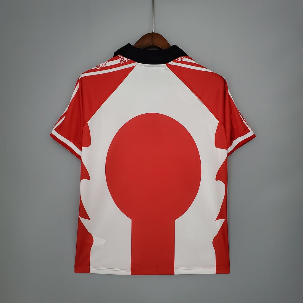 Camisa Athletic Bilbao Retrô 1997/1998 Vermelha e Branca - Kappa | Futmantos