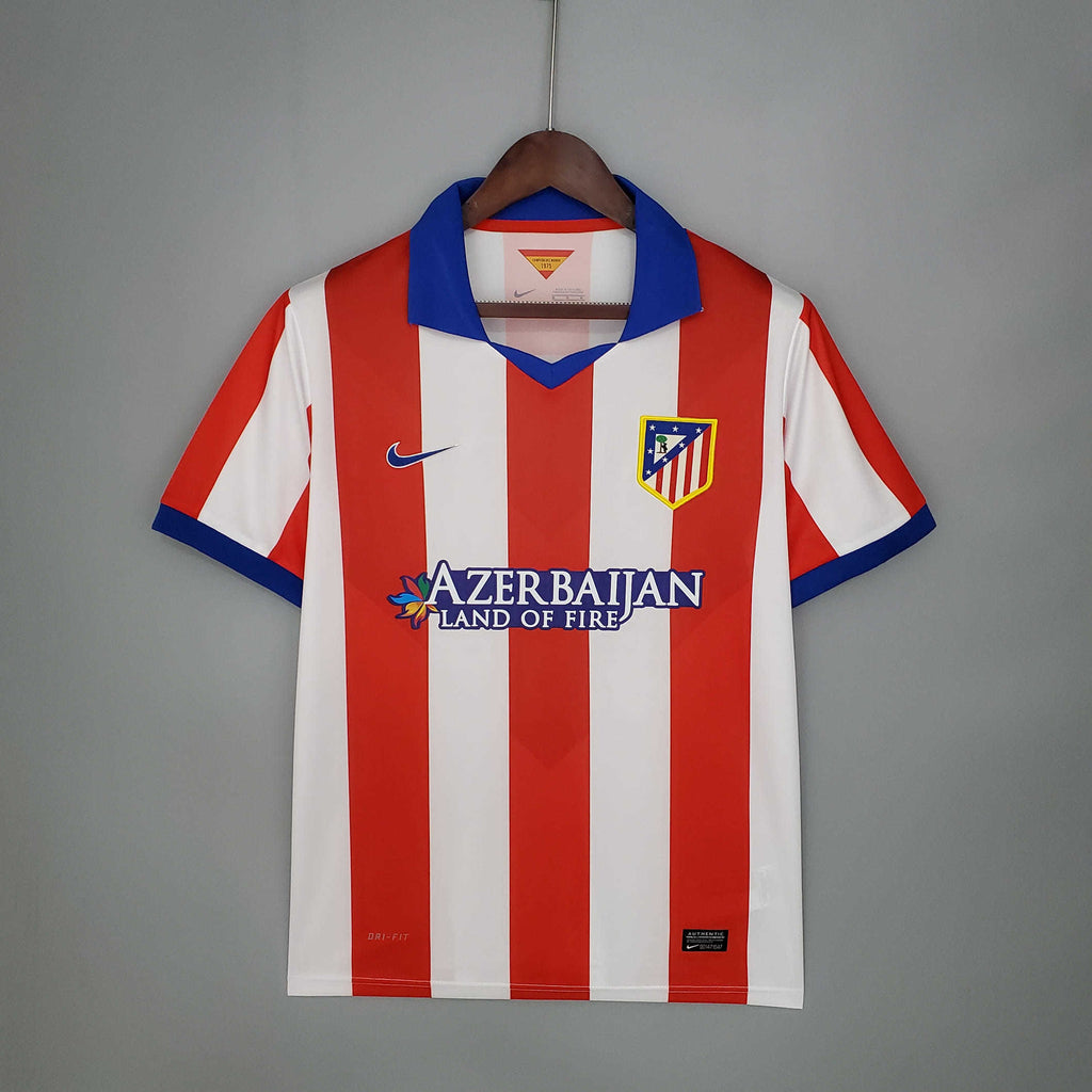 Camisa Atlético de Madrid Retrô 2014/2015 Branca e Vermelha - Nike | Futmantos