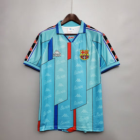 Camisa Barcelona Retrô 1996/1997 Azul Clara - Kappa | Futmantos