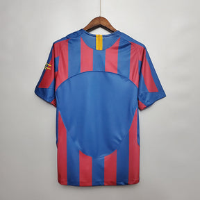 Camisa Barcelona Retrô 2006 Azul e Vermelha - Nike | Futmantos