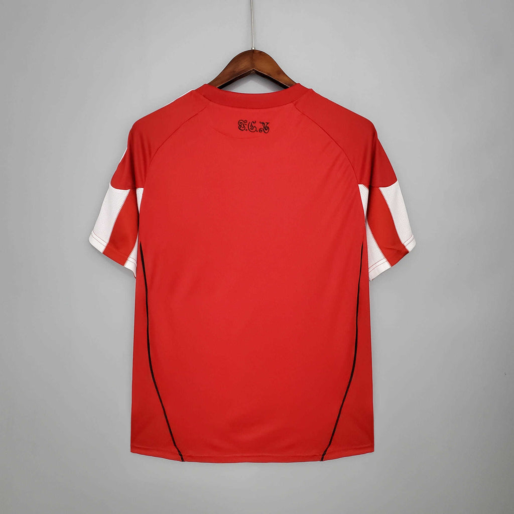 Camisa Bayern de Munique Retrô 2010/2011 Vermelha e Branca - Adidas | Futmantos