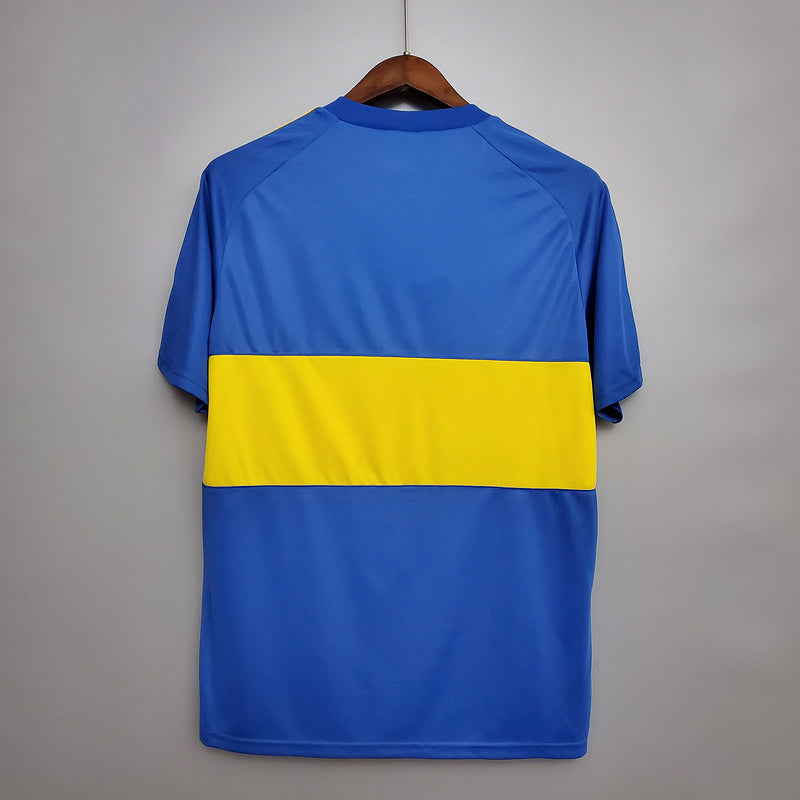 Camisa Boca Juniors Retrô 1981 Azul e Amarela - Adidas | Futmantos