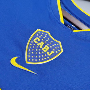 Camisa Boca Juniors Retrô 2002 Azul e Amarela - Nike | Futmantos