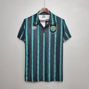 Camisa Celtic Retrô 1992/1993 Preta e Verde - Umbro | Futmantos