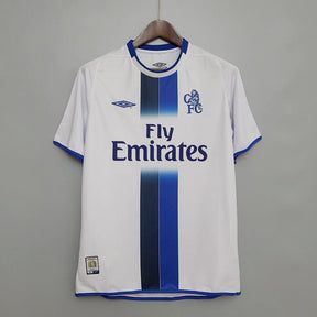 Camisa Chelsea Retrô 2003/2005 Azul e Branca - Umbro | Futmantos