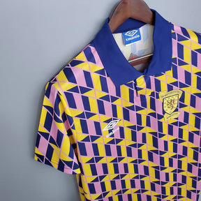 Camisa Escócia Retrô 1988/1989 Amarela - Umbro | Futmantos