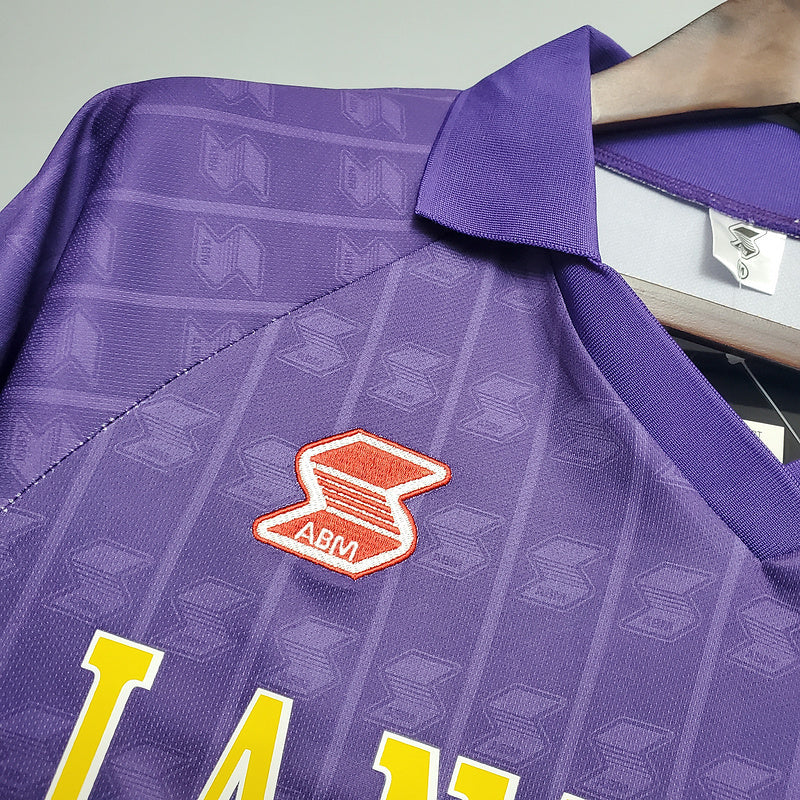 Camisa Fiorentina Retrô 1989/1990 Roxa - ABM | Futmantos