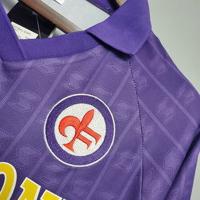 Camisa Fiorentina Retrô 1989/1990 Roxa - ABM | Futmantos