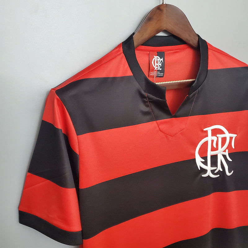 Camisa Flamengo Retrô 1978/1979 Vermelha e Preta | Futmantos