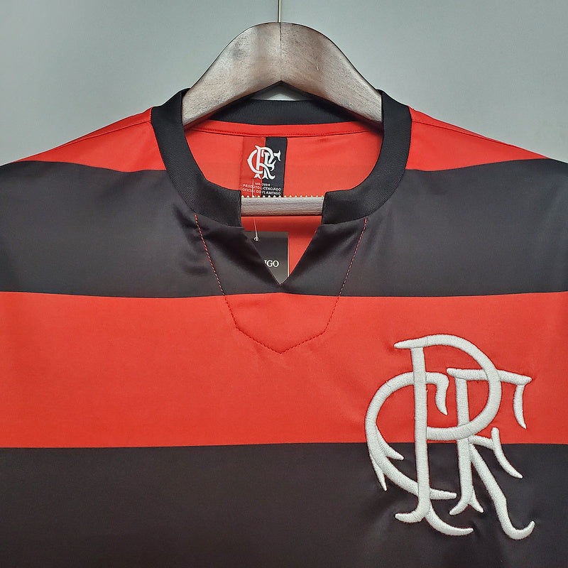 Camisa Flamengo Retrô 1978/1979 Vermelha e Preta | Futmantos