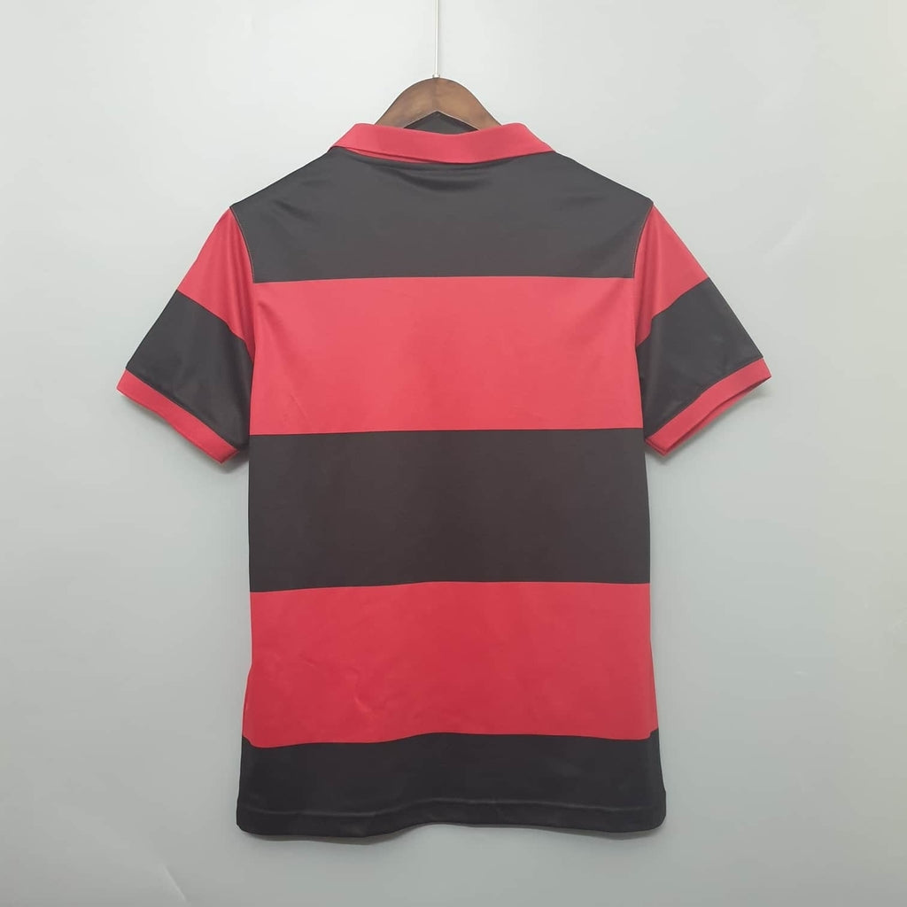 Camisa Flamengo Retrô 1982 Vermelha e Preta - Adidas | Futmantos