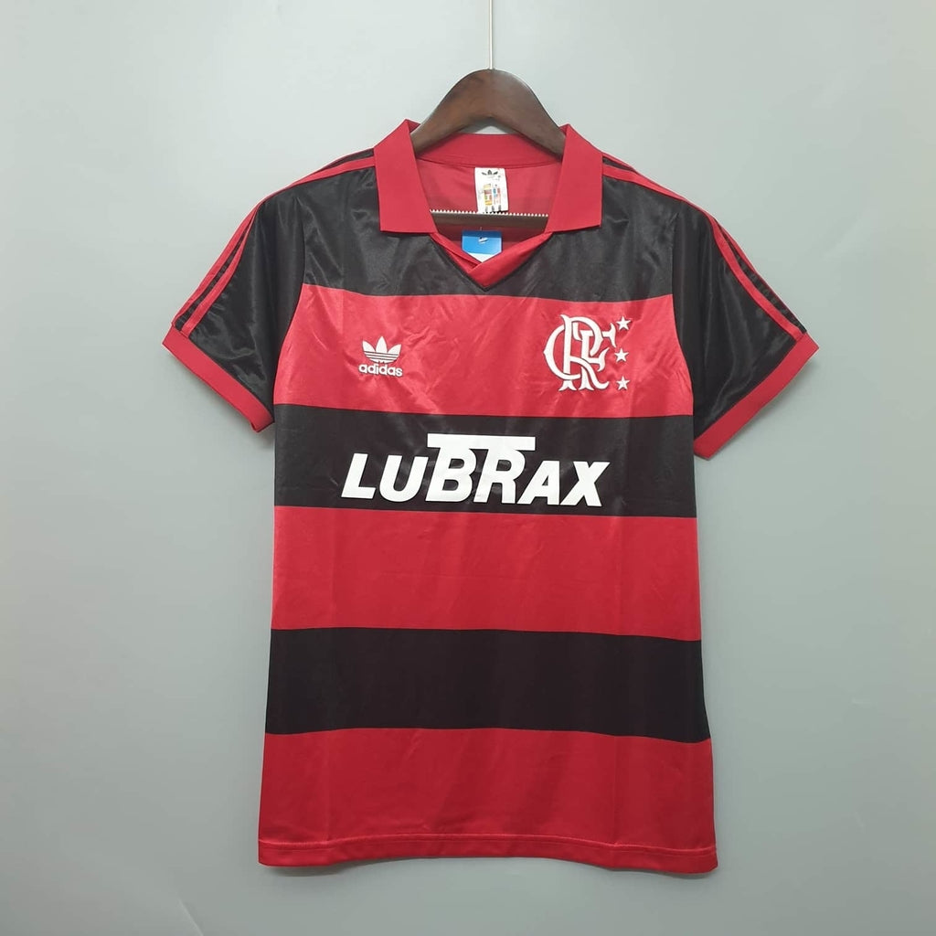 Camisa Flamengo Retrô 1990 Vermelha e Preta - Adidas | Futmantos